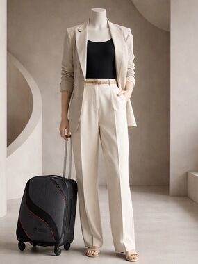 Ey Luggage four wheel carry on
